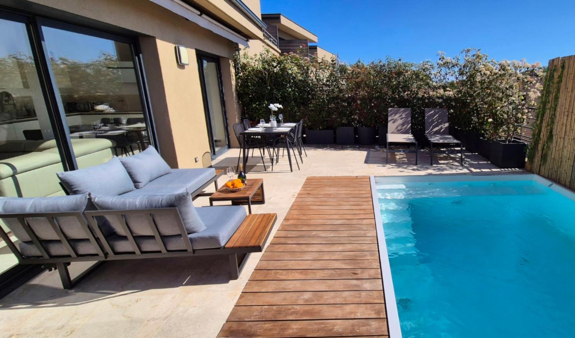 Villa Moderne De Standing Avec Piscine Privee A 400M De La Plage - 4 Chambres Конка Екстер'єр фото